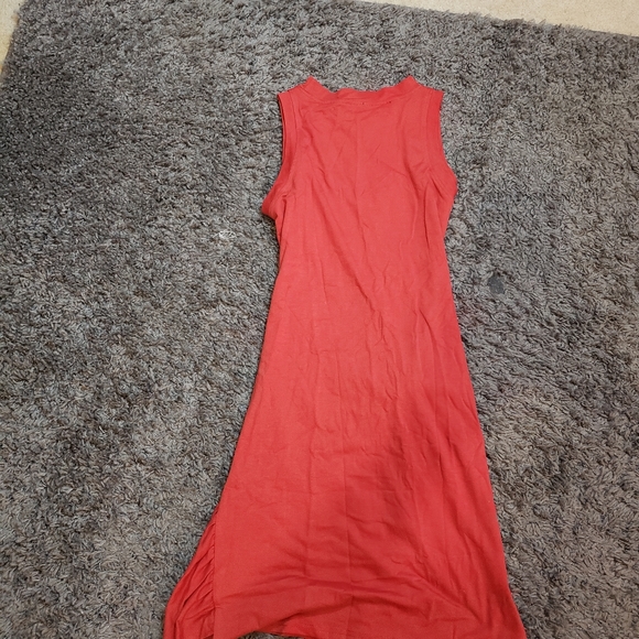 Red Wrap Dress - Picture 7 of 7